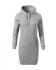 Šaty dámské SNAP 419 - XS-XXL - tmavě šedý melír - thumb (1)