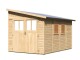 Dřevěný domek KARIBU BOMLITZ 4 (68863) natur LG3139 - thumb (0)