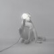 Stolní lampa MONKEY SITTING 32 cm, bílá, Seletti - thumb (2)