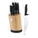BERLINGERHAUS Sada nožů se stojanem BAMBOO 6 ks nerez Black Rose Collection BH-2752 - thumb (3)