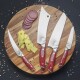 Kuchařský nůž BBQ MAX SANDVIK RED NORTHERN SUN 21 cm, červená, Dellinger - thumb (2)