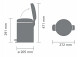Pedálový odpadkový koš NEWICON 5 l, zelená, Brabantia - thumb (4)