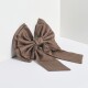 Vánoční dekorace BOW TIE, hnědá, bavlna, Humdakin - thumb (3)