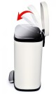 ALPINA Odpadkový koš nášlapný s tichým zavíráním 50 L ED-247399 - thumb (1)