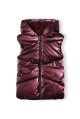 Vesta dívčí prošívaná Puffa s chlupatou podšívkou, Minoti, 16gilet 5, fialová - 92/98 | 2/3let - thumb (0)