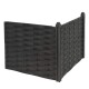 PROGARDEN Vyvýšený záhon 45 x 45 x 18 cm černý plast KO-R10000250 - thumb (2)
