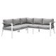 Zumm Garden Furniture® Sestava zahradního nábytku grado ii bílý - thumb (2)