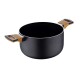BERGNER Kastrol s nepřilnavým povrchem a poklicí 24 cm Earth Black BG-32036-BK - thumb (2)