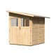 Dřevěný domek KARIBU WANDLITZ 2 (54600) natur LG3072 - thumb (0)
