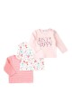 Tričko kojenecké 3pack, Minoti, Robbin 11, růžová - 74/80 | 9-12m - thumb (0)