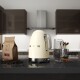 Rychlovarná konvice s regulací teploty KLF04CREU 1,7 l, krémová, SMEG - thumb (1)