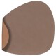 Prostírání CURVE NUPO 37 x 44 cm, oboustranné, lanýžová / starorůžová, kůže, LIND DNA - thumb (0)