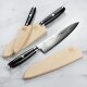Santoku nůž SUPER GOU YPSILON 16,5 cm, černá, Yaxell - thumb (5)