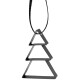 Vánoční dekorace FIGURA 5,5 cm, vánoční strom, jemně černá, nerezová ocel, Stelton - thumb (0)