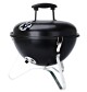 PROGARDEN Přenosný gril na dřevěné uhlí s víkem 37 cm černá KO-C83000390 - thumb (0)