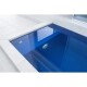 Haogenplast bazénová folie Uni colour 25 m x 1,5 mm, role 1,65 m, námořnická modř, mat mat 2,05 m - thumb (4)