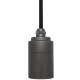 Závěsná lampa GRAPHITE 8 cm, šedá, hliník, Tala - thumb (0)
