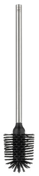 KELA WC štětka La Brosse nerezová rukojeť TPR černá KL-24309 - thumb (0)