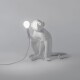 Stolní lampa MONKEY SITTING 32 cm, bílá, Seletti - thumb (1)