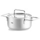 Vysoký kastrol PURE 16 cm, stříbrná, nerezová ocel, Fissler - thumb (3)