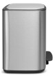 Pedálový odpadkový koš BO 3 x 11 l, matná ocelová, Brabantia - thumb (9)