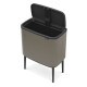 Dotykový odpadkový koš BO TOUCH BIN 36 l, platinová, Brabantia - thumb (1)