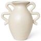 Váza VERSO 27,5 cm, krémová, kamenina, ferm LIVING - thumb (0)