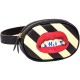 Opasek s taštičkou TOILETPAPER STRIPES SHIT 19 x 12 cm, černá, Seletti - thumb (3)