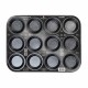 BERLINGERHAUS Forma na muffiny s nepřilnavým povrchem 12 ks Black Rose Collection BH-1436 - thumb (1)