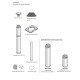 Sentiotec komínový set 1500 mm, steel nerez. ocel - thumb (1)