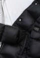 Kabát dívčí nylonový Puffa podšitý microfleecem, Minoti, 12COAT 2, černá - 98/104 | 3/4let - thumb (2)