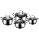 BERGNER Sada nádobí nerez 8 ks Gourmet BG-6523 - thumb (0)