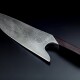 Güde Solingen Kuchařský nůž THE KNIFE GRENADILL DAMASCUS 26 cm, hnědá, Güde - thumb (1)