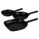 BERLINGERHAUS Sada pánví s titanovým povrchem 3 ks Matte Black Collection BH-8196 - thumb (0)