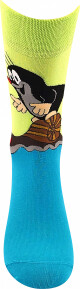 Ponožky Boma - KR 211, zelinkavá / tyrkysové chdidlo Barva: Zelená, Velikost: 39-42 - thumb (0)