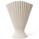 Váza FOUNTAIN 30,5 cm, bílá, kamenina, ferm LIVING - thumb (0)