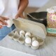 Box na vejce EGGS TO GO, na 10 ks, přírodní pouštní písek, Koziol - thumb (1)