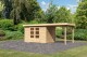 Dřevěný domek KARIBU ASKOLA 4 + přístavek 240 cm (73247) natur LG1709 - thumb (2)