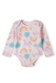Body kojenecké 4pack, Minoti, 16mbaby 8, holka - 68/74 | 6-9m - thumb (5)