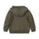 Mikina chlapecká s kapucí, Minoti, KB FLEECE HOODY 9, khaki - 98/104 | 3/4let - thumb (1)