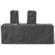 Váza KOA 26 x 17 cm, černá, keramika, ferm LIVING - thumb (0)