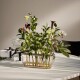 Váza IKEBANA 33 cm, zlatá, sklo, Fritz Hansen - thumb (2)
