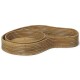 Servírovací podnos ISOLA, sada 2 ks, přírodní, ratan, ferm LIVING - thumb (3)