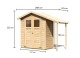 Dřevěný domek KARIBU DANA (23485) natur LG2360 - thumb (1)