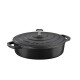 KELA Pekáč s poklicí litinový CALIDO 28 cm černá KL-12468 - thumb (0)