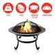 BBQ COLLECTION Zahradní ohniště ocelové s poklopem 75,5x58,5cm  ED-286638 - thumb (1)