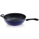Wok COLOR EDITION 30 cm, modrá, hliník, Fissler - thumb (1)