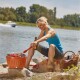 Stolní gril na uhlí, bezkouřový, oranžová, LotusGrill - thumb (1)