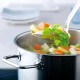 Vysoký kastrol VISEO 16 cm, stříbrná, nerezová ocel, Fissler - thumb (1)