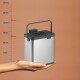 KELA Odpadkový koš na bio odpad Plata nerez matná stříbrná 20,5x13,0x21,0cm 2,1l KL-12129 - thumb (4)